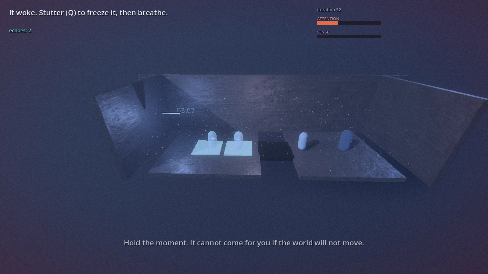 Evidence: One deterministic step now backs all five systems unmodified, guarded by a bit-exact determinism gate with zero tolerance that a hook reruns automatically on every edit to the time or player systems, so drift surfaces before playtest, not during it.
